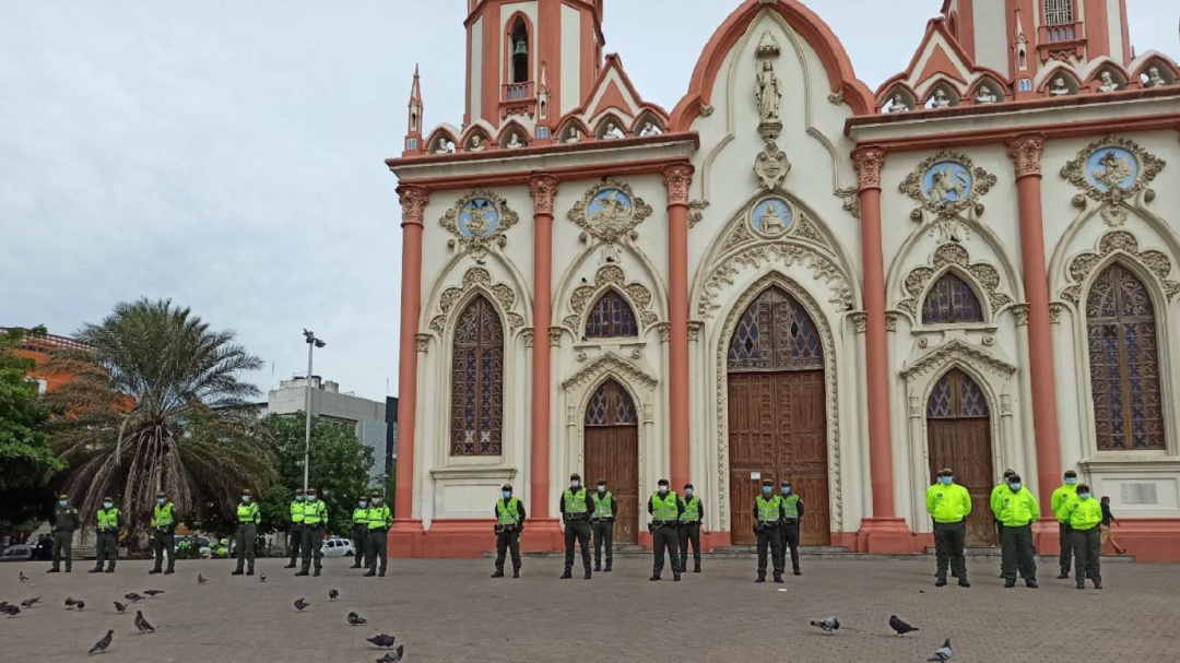 Policía presentó al 'Escuadrón Antihurtos' en Barranquilla