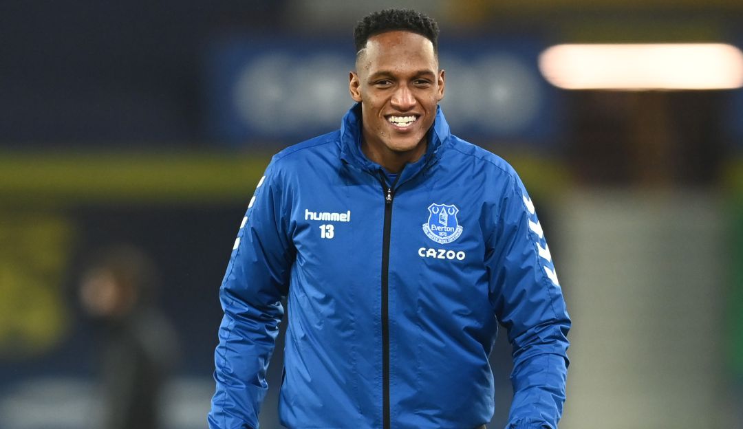 Yerry Mina, futbolista del Everton Yerry Mina, futbolista del Everton