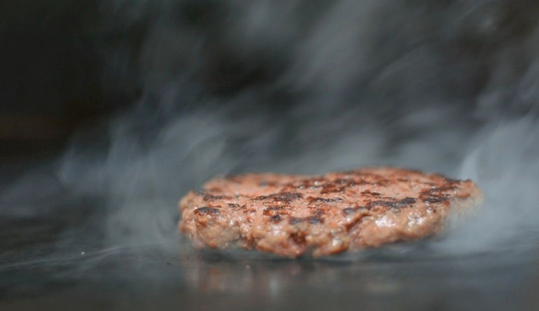 Hamburguesa con carne de búfalo Hamburguesa con carne de búfalo
