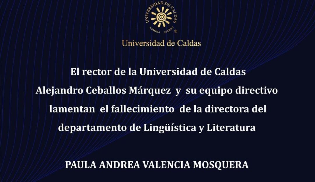 Foto: Enviada desde la Universidad de Caldas. Foto: Enviada desde la Universidad de Caldas.