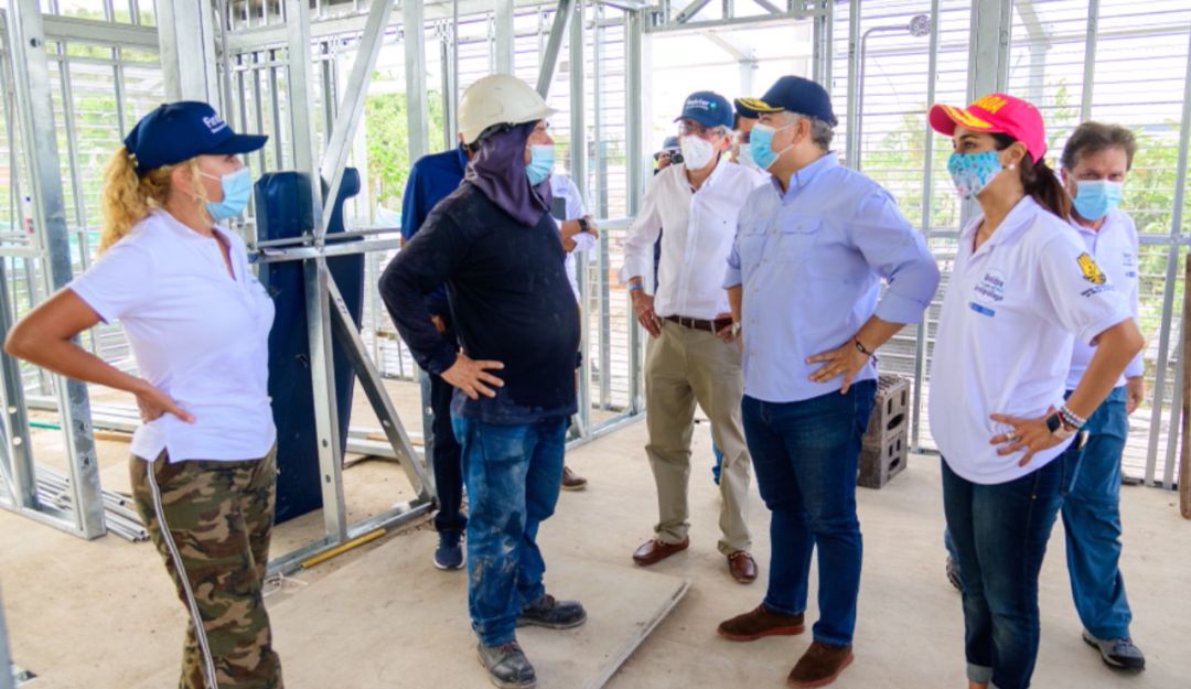 El presidente Iván Duque adelantó una visita a San Andrés El presidente Iván Duque adelantó una visita a San Andrés