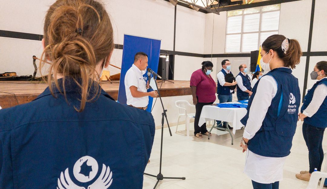 Defensoría y alcalde del Retorno, hoy en la Inspección de la Paz Defensoría y alcalde del Retorno, hoy en la Inspección de la Paz