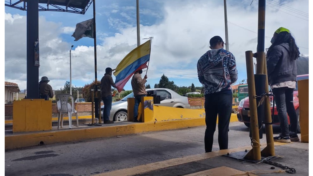 Organizaciones sociales advierten bloqueos en tres peajes de Boyacá