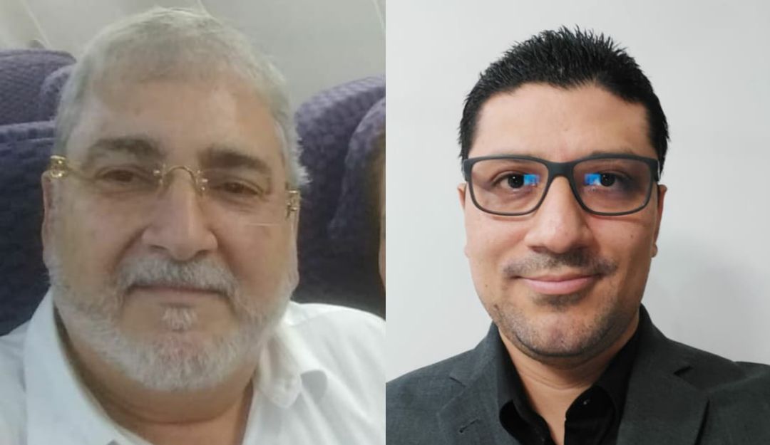 Odontólogo Gilberto Escobar, sobreviviente de COVID-19 y el médico José Atilio Núñez Odontólogo Gilberto Escobar, sobreviviente de COVID-19 y el médico José Atilio Núñez