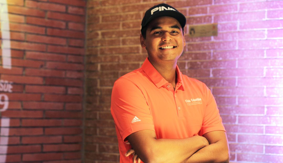 Juan Sebastián Muñoz, golfista bogotano. Juan Sebastián Muñoz, golfista bogotano.