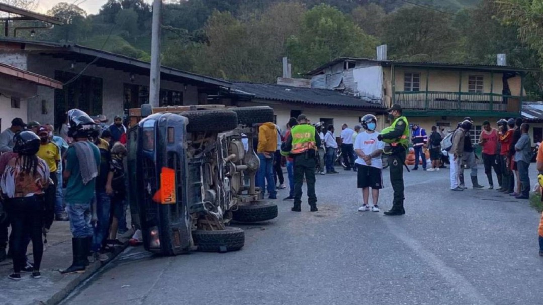 Falleció uno de los pasajeros del accidente de tráfico ocurrido en Aranzazu