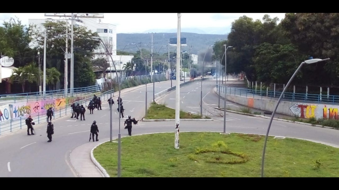 Nueva jornada de protestas en la USCO