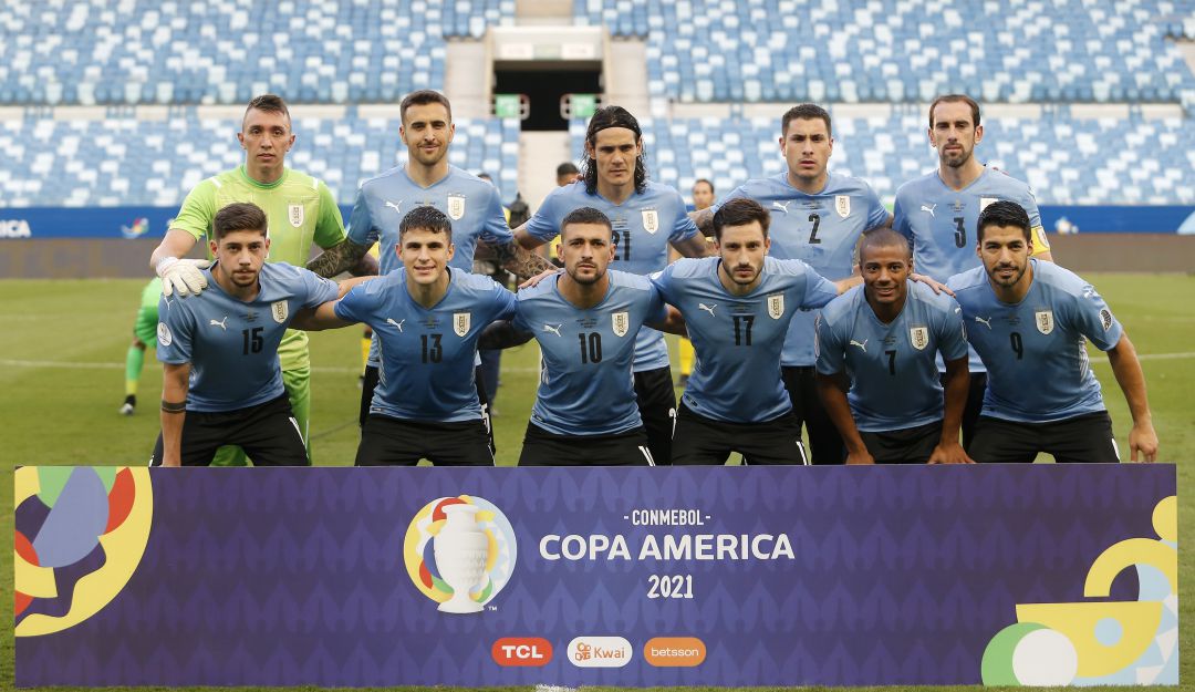 Los jugadores de Uruguay que formaron ante Chile. Los jugadores de Uruguay que formaron ante Chile.