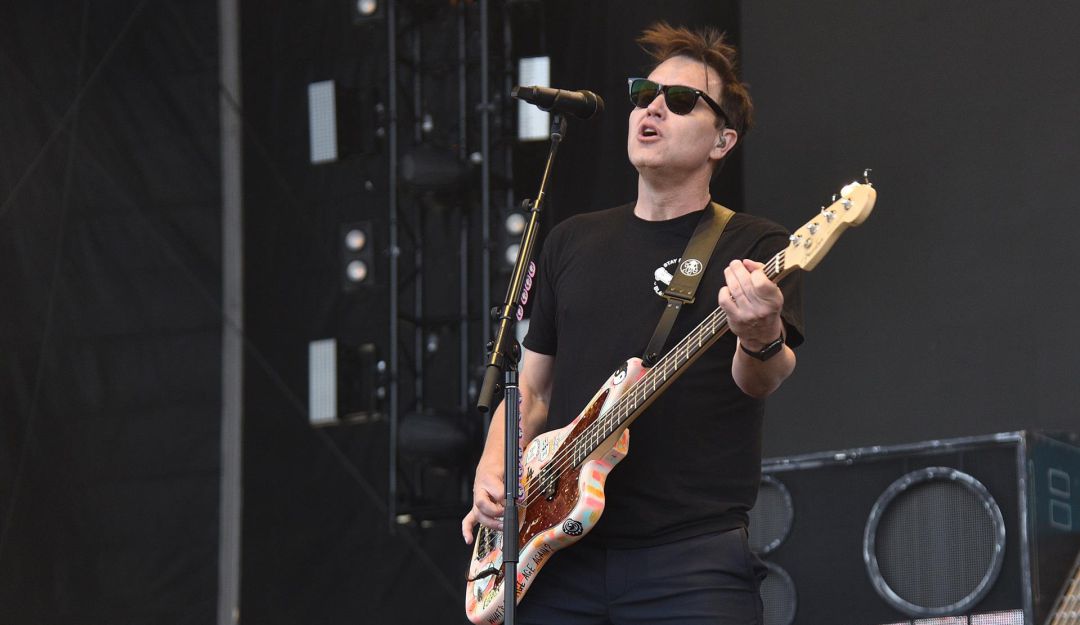 Mark Hoppus, vocalista y bajista de Blink-182 Mark Hoppus, vocalista y bajista de Blink-182