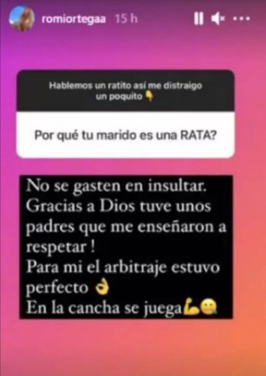 Romina Ortega, esposa del árbitro Néstor Pitana Romina Ortega, esposa del árbitro Néstor Pitana