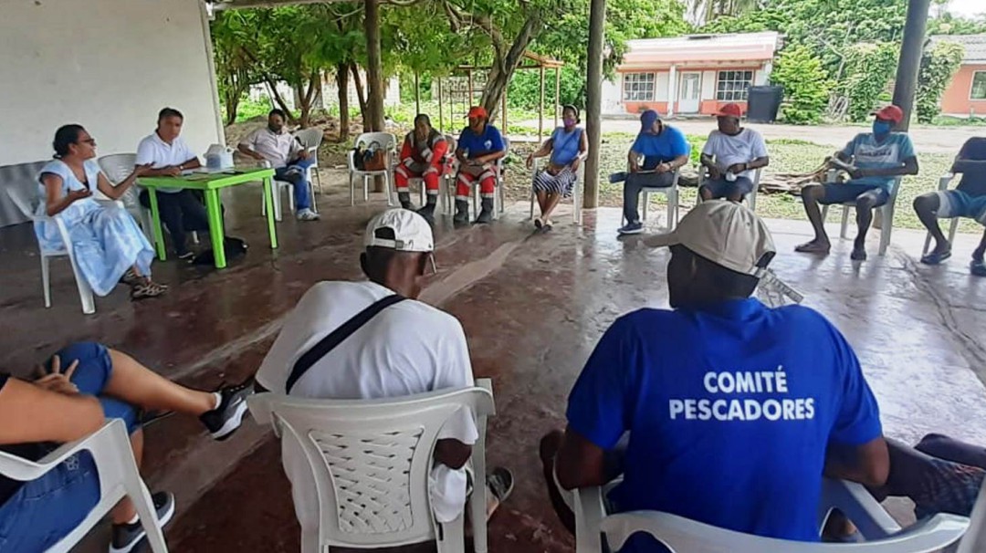 Umata hace caracterización de pescadores de Isla Grande e Isleta