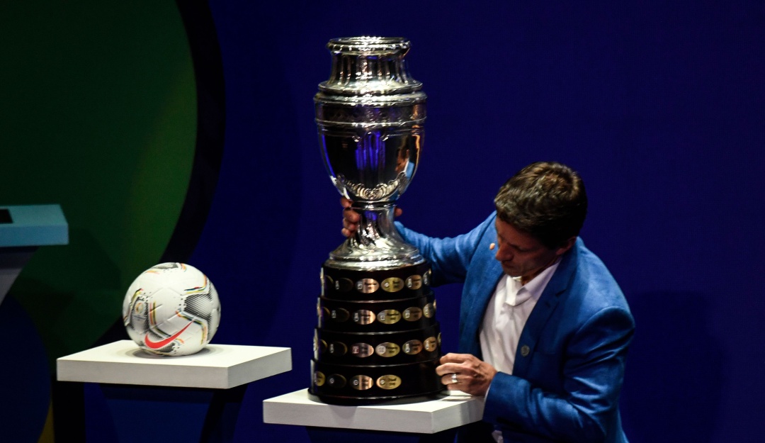 Trofeo de la Copa América presentado en Cartagena Trofeo de la Copa América presentado en Cartagena