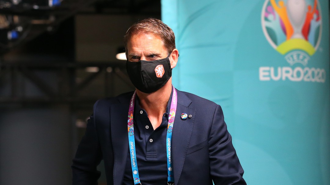 Frank de Boer renunció a Países Bajos tras la eliminación en la Eurocopa