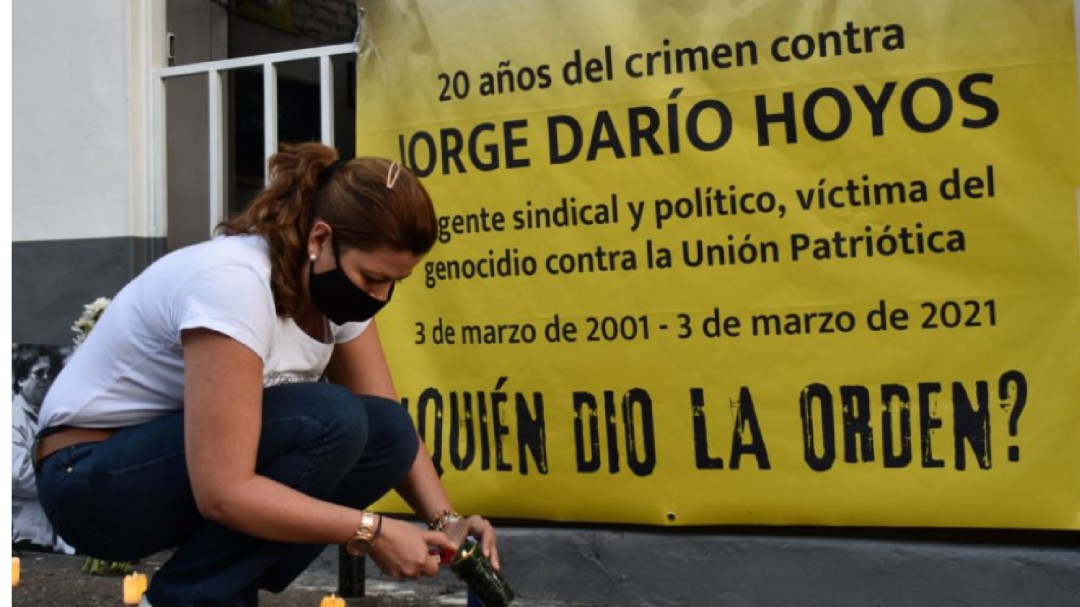 Fiscalía declaró crimen de lesa humanidad caso del sindicalista Jorge Hoyos