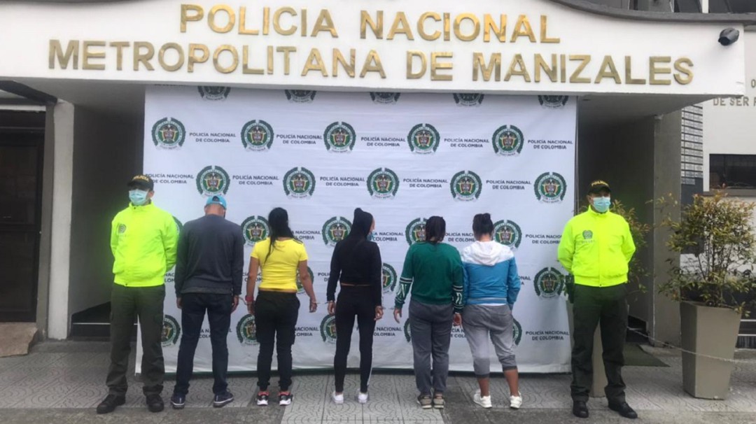 Desarticulado grupo dedicado al hurto en el centro de Manizales