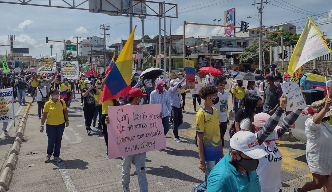 La manifestación partirá desde el monumento de la India Catalina, se dirigirá hacia Chambacú, Paseo Bolívar y finalizará en el túnel de Crespo La manifestación partirá desde el monumento de la India Catalina, se dirigirá hacia Chambacú, Paseo Bolívar y finalizará en el túnel de Crespo