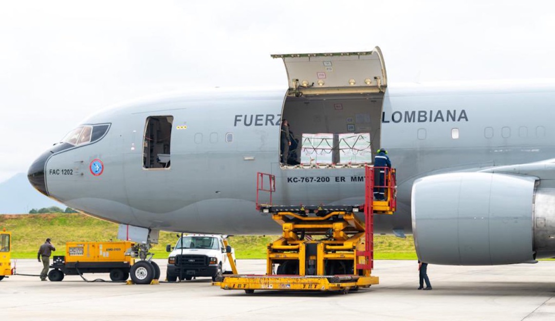 Llegada vacunas EE.UU. a Colombia Llegada vacunas EE.UU. a Colombia