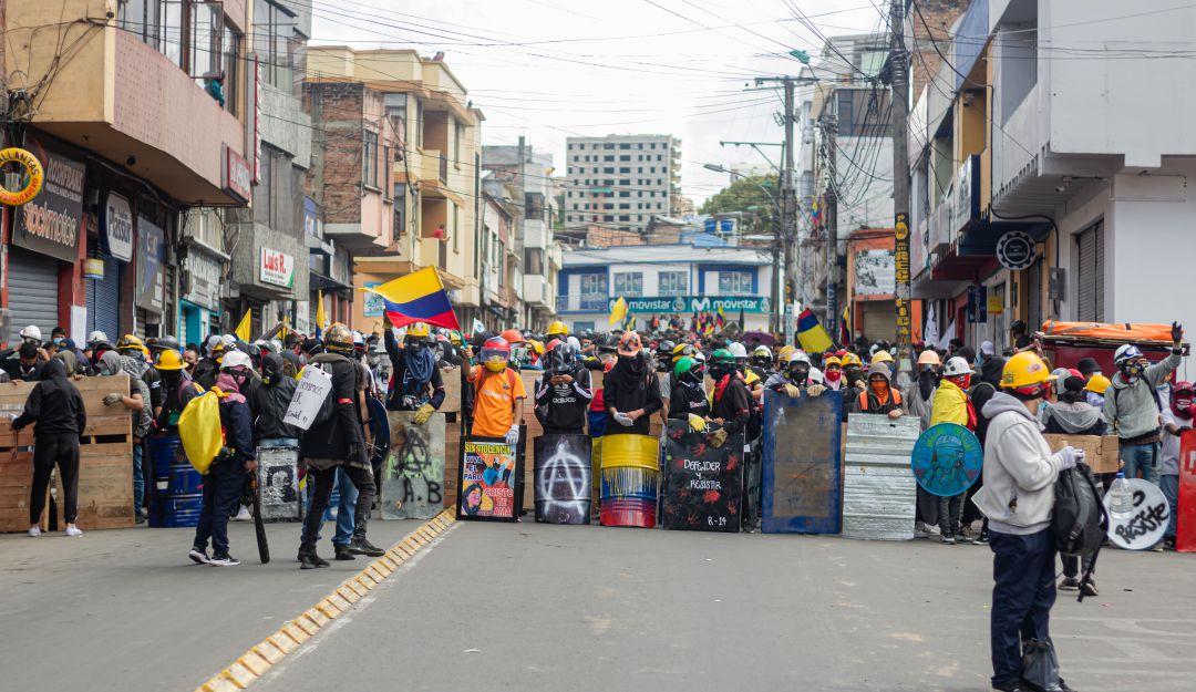 Manifestaciones en Colombia Manifestaciones en Colombia