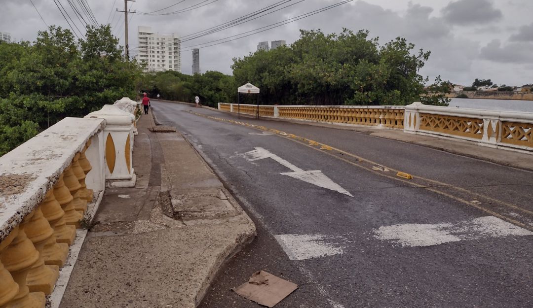 Luis Villadiego explicó que luego de varias inspecciones se determinó que el puente debe ser reconstruido por uno de mayor envergadura Luis Villadiego explicó que luego de varias inspecciones se determinó que el puente debe ser reconstruido por uno de mayor envergadura