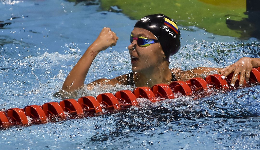 Isabella Arcila, nadadora colombiana Isabella Arcila, nadadora colombiana