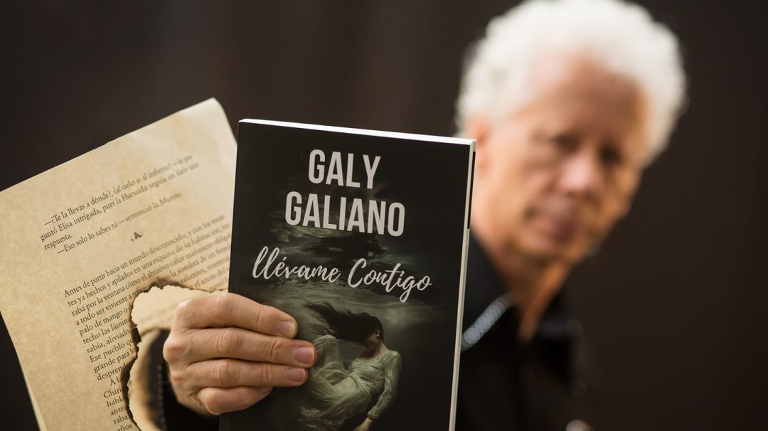 El artista Galiy Galiano muestra su faceta como escritor de literatura