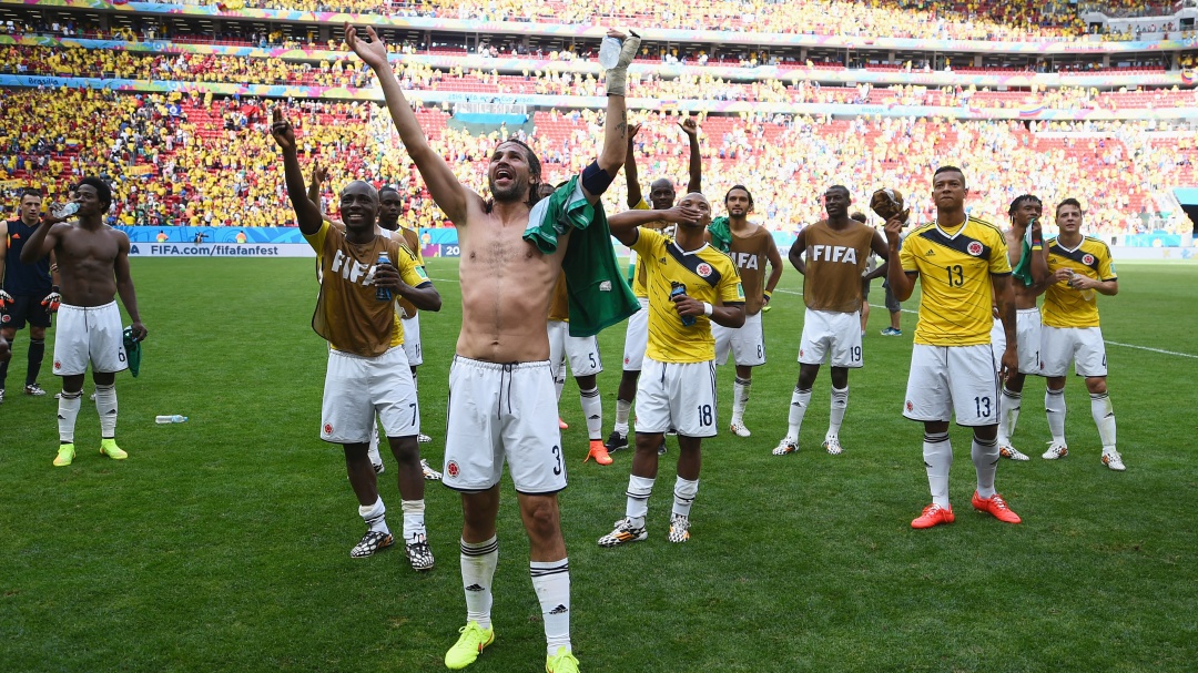Los buenos recuerdos de Colombia en el Mané Garrincha