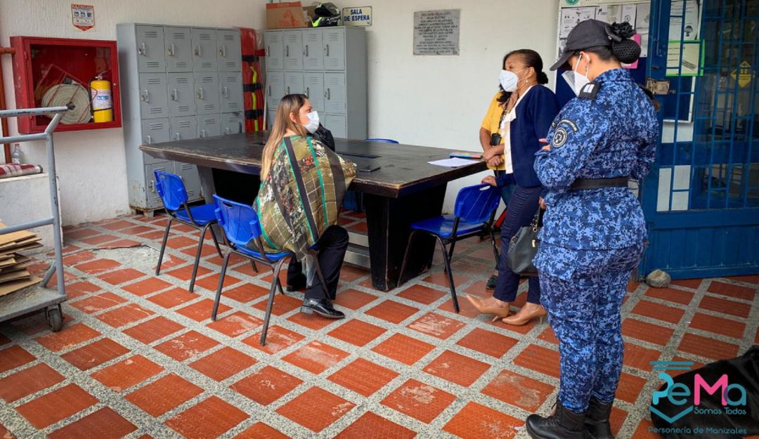Vigilancia del plan de vacuanción en las cárceles de Manizales. Vigilancia del plan de vacuanción en las cárceles de Manizales.
