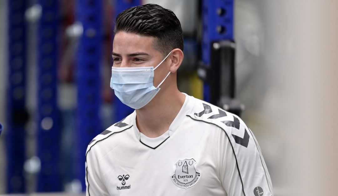 James Rodríguez ya hace pretemporada con el Everton a la espera de definir su futuro James Rodríguez ya hace pretemporada con el Everton a la espera de definir su futuro