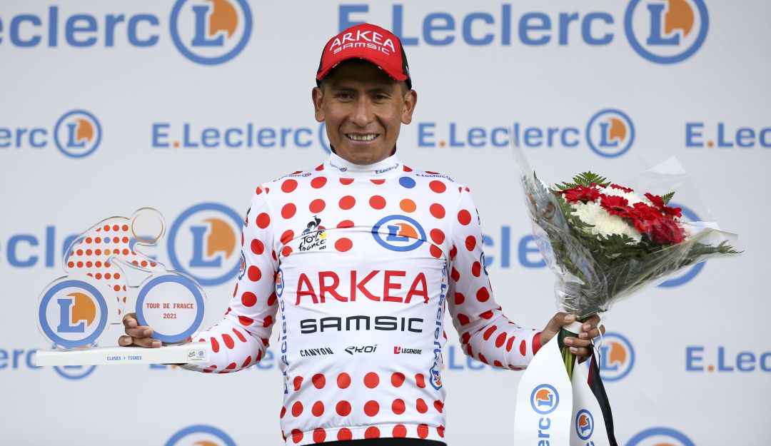 Nairo Quintana tuvo una valioso gesto con la cocinera de su equipo Nairo Quintana tuvo una valioso gesto con la cocinera de su equipo