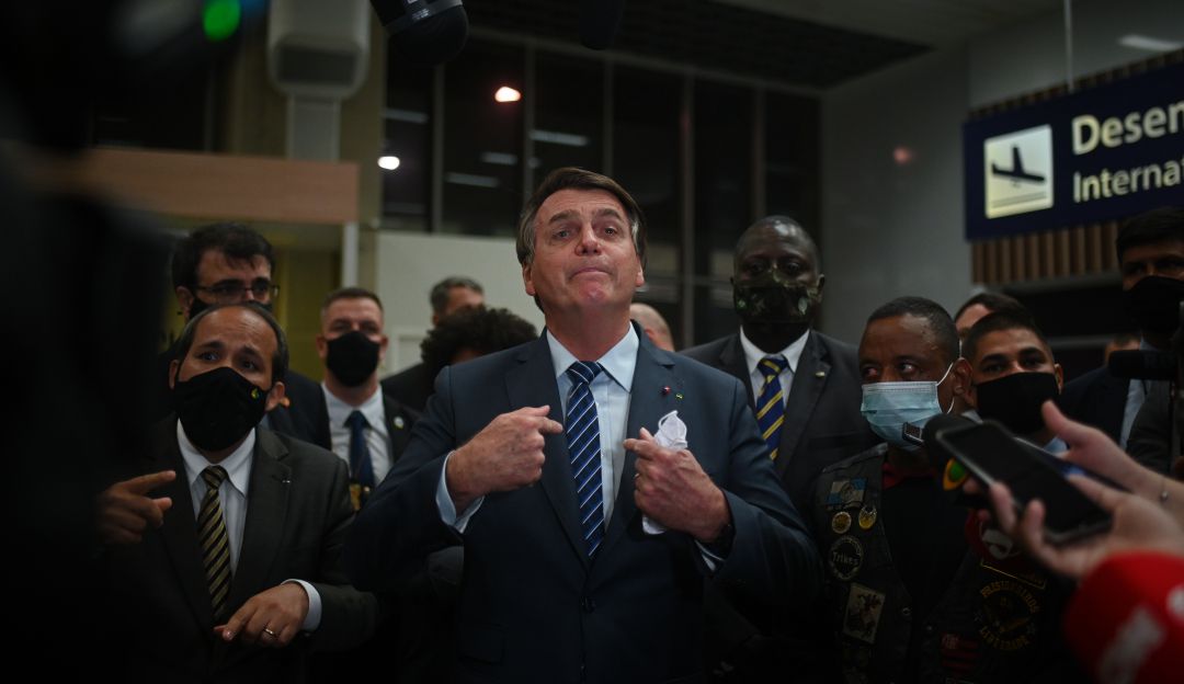 El presidente de Brasil, Jair Bolsonaro El presidente de Brasil, Jair Bolsonaro
