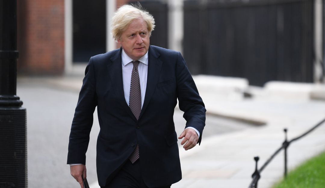 El primer ministro británico Boris Johnson El primer ministro británico Boris Johnson
