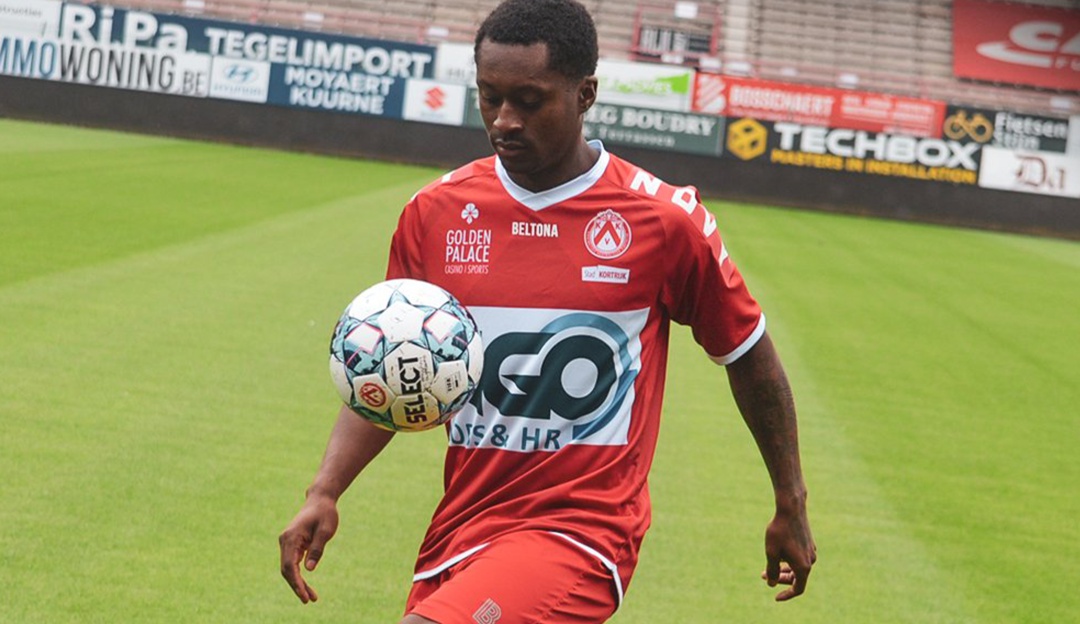 Marlos Moreno presentado en el Kortrijk de Bélgica Marlos Moreno presentado en el Kortrijk de Bélgica