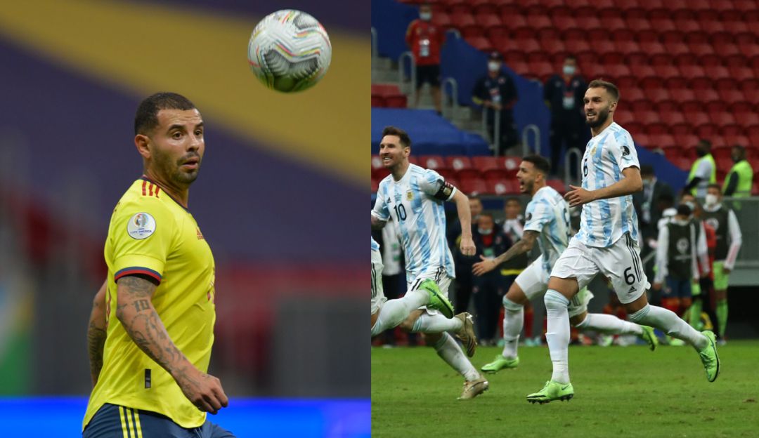 Germán Pezzella se mofa de Edwin Cardona tras fallar su penalti Germán Pezzella se mofa de Edwin Cardona tras fallar su penalti