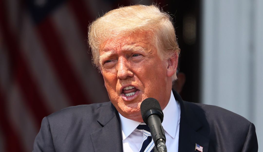 El expresidente Donald Trump El expresidente Donald Trump