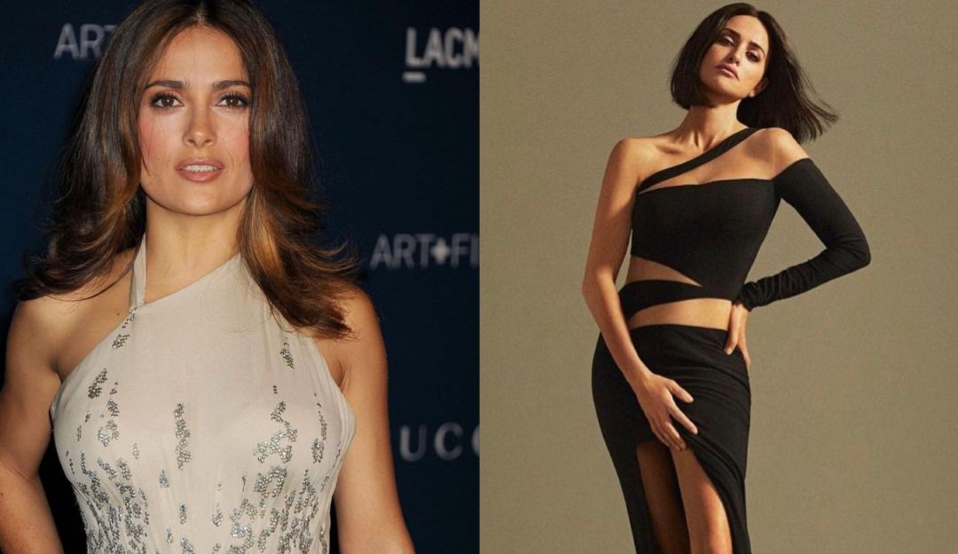 Las actrices Salma Hayek y Penélope Cruz Las actrices Salma Hayek y Penélope Cruz