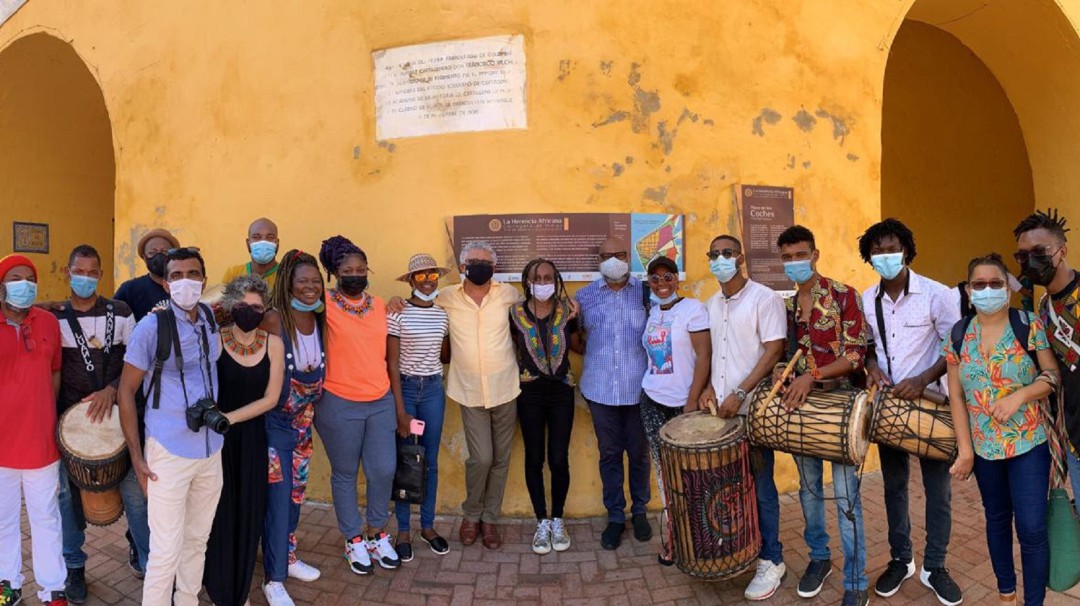 Inició "Rutas de Libertad", recorrido para valorar la herencia africana