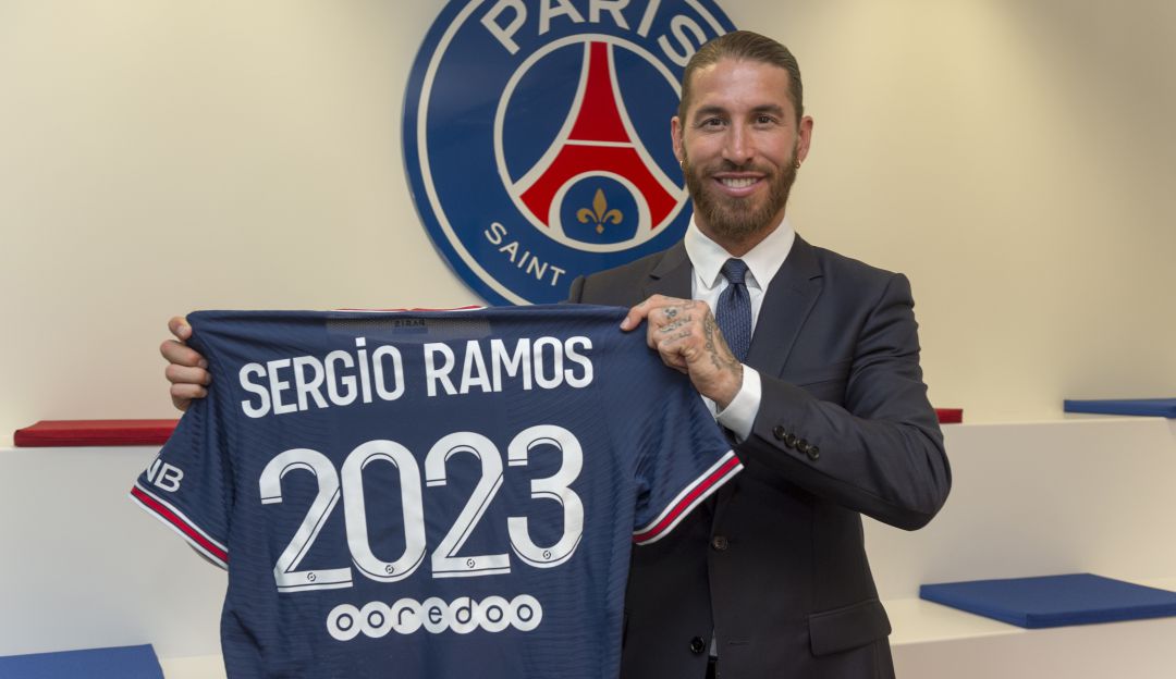 Sergio Ramos, nuevo jugador del PSG Sergio Ramos, nuevo jugador del PSG