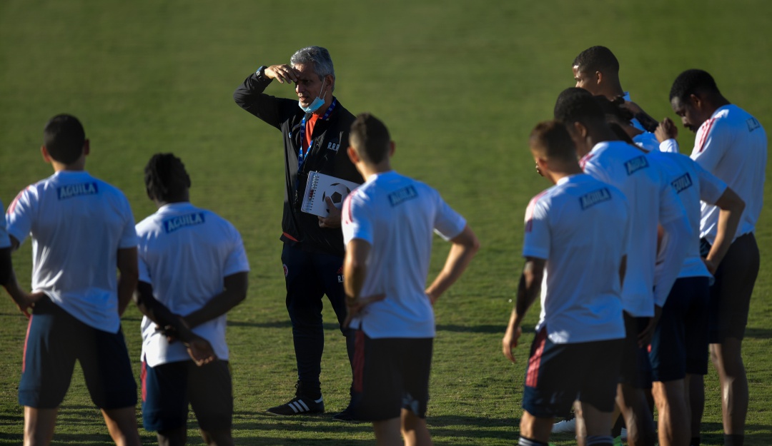 Reinaldo Rueda con la Selección Colombia en la Copa América 2021 Reinaldo Rueda con la Selección Colombia en la Copa América 2021