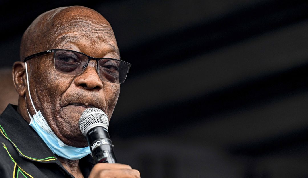 El expresidente sudafricano, Jacob Zuma. El expresidente sudafricano, Jacob Zuma.