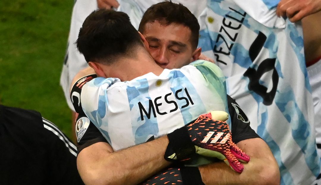 Emiliano Martínez y Lionel Messi Emiliano Martínez y Lionel Messi