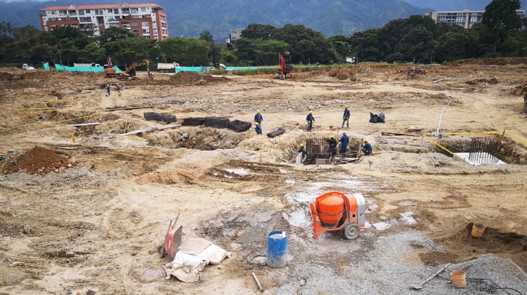 Obras del Coliseo Mayor de Ibagué avanzan positivamente