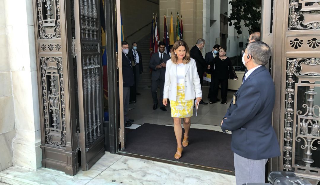 Vicepresidenta de Colombia, Marta Lucía Ramírez, OEA. Vicepresidenta de Colombia, Marta Lucía Ramírez, OEA.