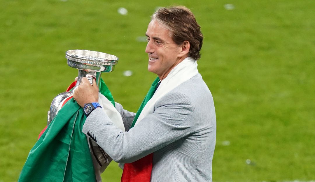 Roberto Mancini, DT de Italia Roberto Mancini, DT de Italia