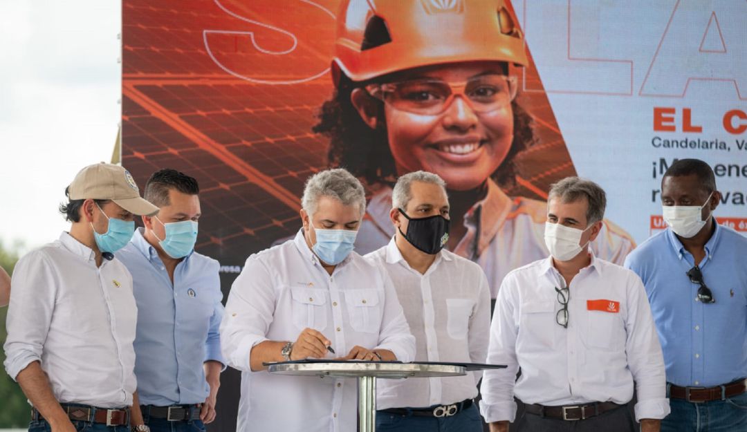 Duque sancionó la Ley de Transición Energética Duque sancionó la Ley de Transición Energética