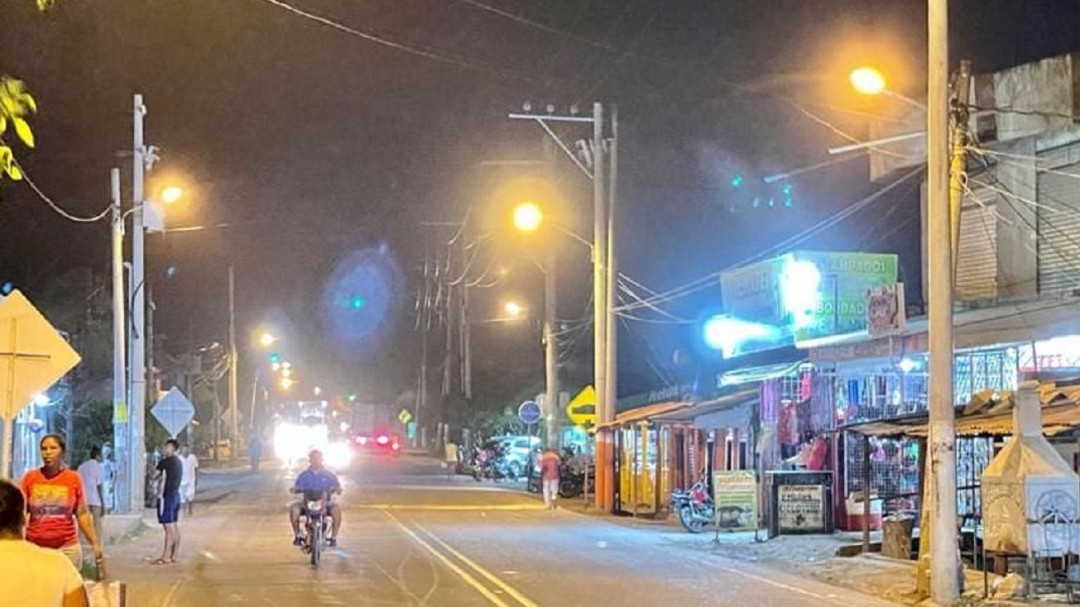 1.500 intervenciones de alumbrado público en corregimientos de Cartagena
