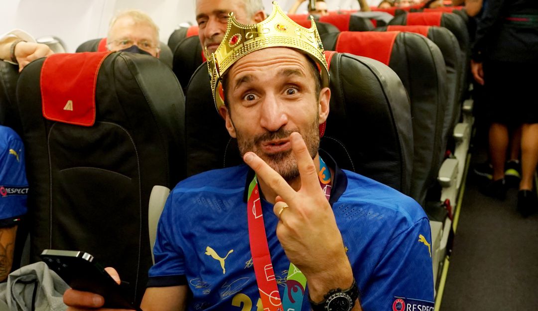 Giorgio Chiellini, capitán de la selección italiana. Giorgio Chiellini, capitán de la selección italiana.