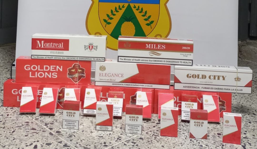 Mercancía incautada Mercancía incautada