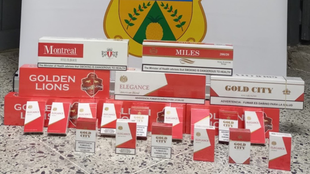 Incautan 24 mil cajetillas de cigarrillos de contrabando en Risaralda