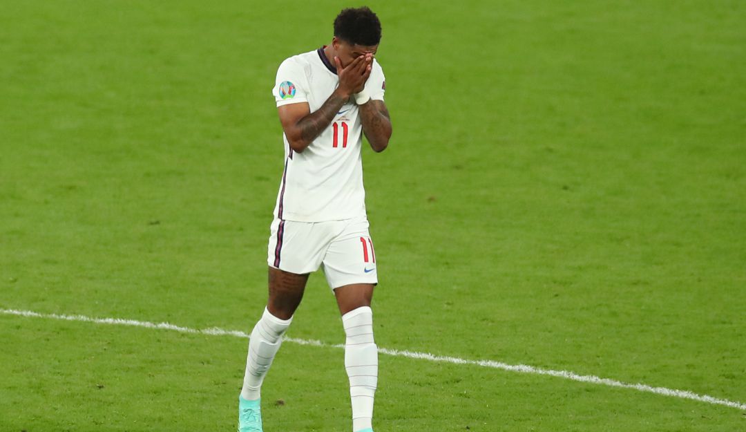 Marcus Rashford, jugador de la selección inglesa y el Manchester United Marcus Rashford, jugador de la selección inglesa y el Manchester United