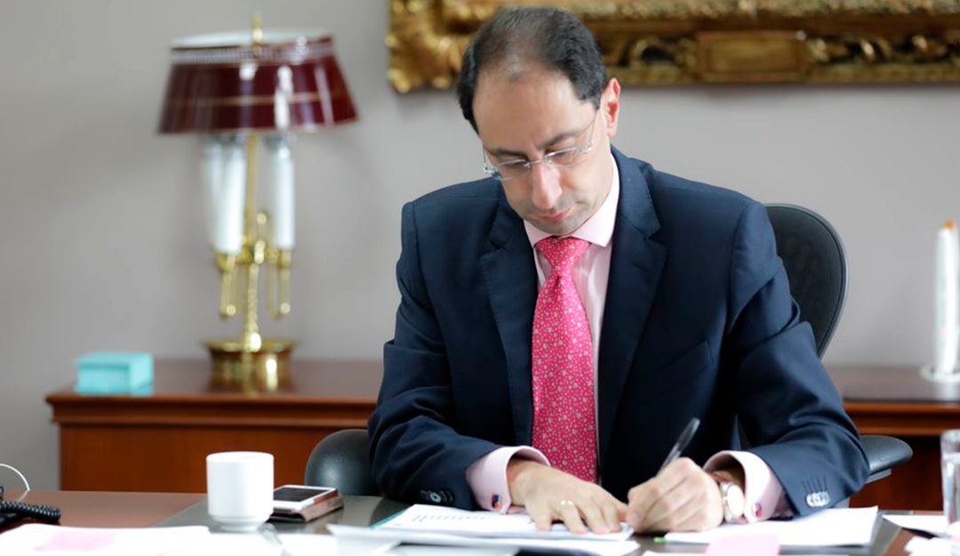 José Manuel Restrepo, ministro de Hacienda, presenta la nueva reforma tributaria. José Manuel Restrepo, ministro de Hacienda, presenta la nueva reforma tributaria.